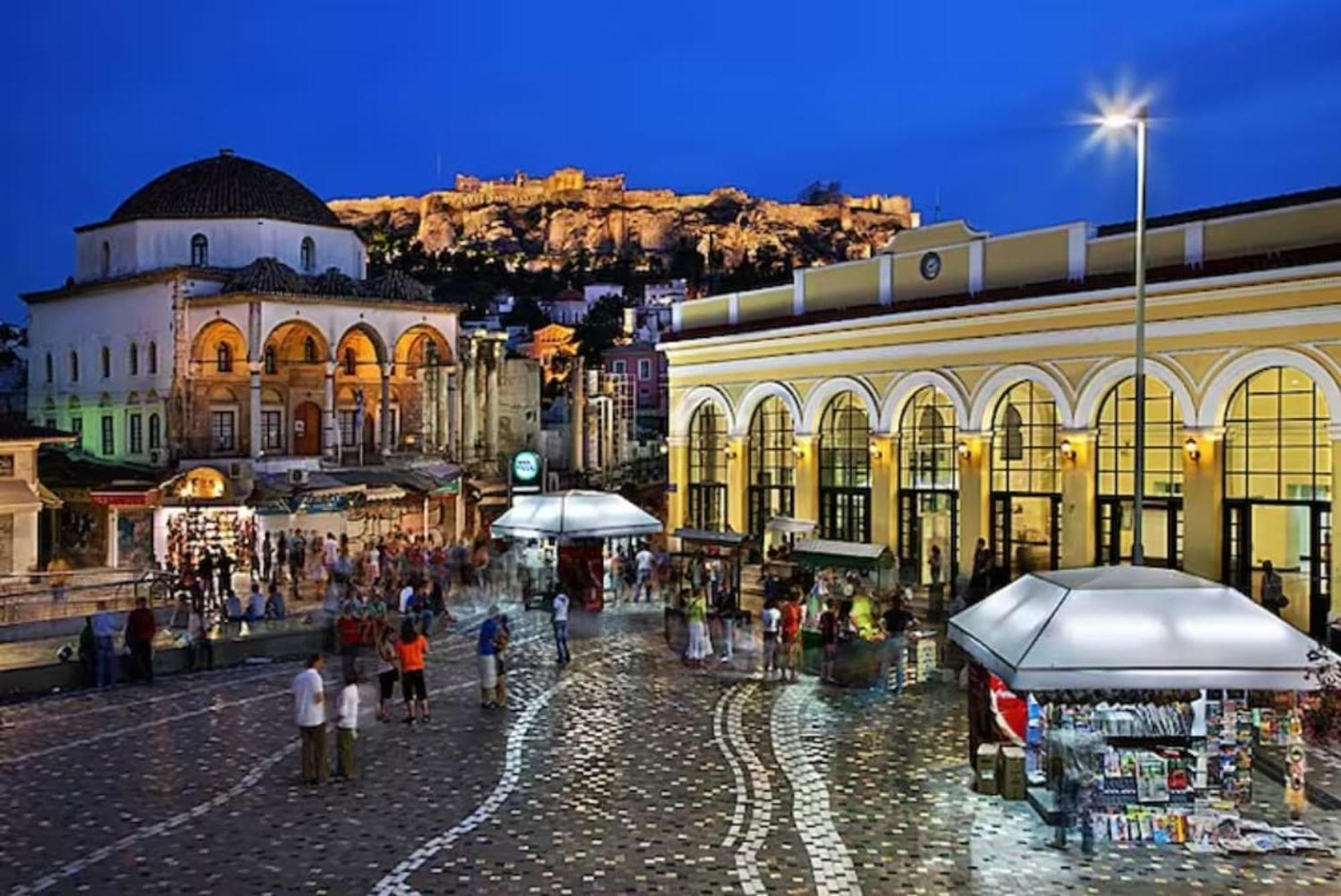 Milos 513 Plaka - Monastiraki By Superhost Hub Athens Ngoại thất bức ảnh